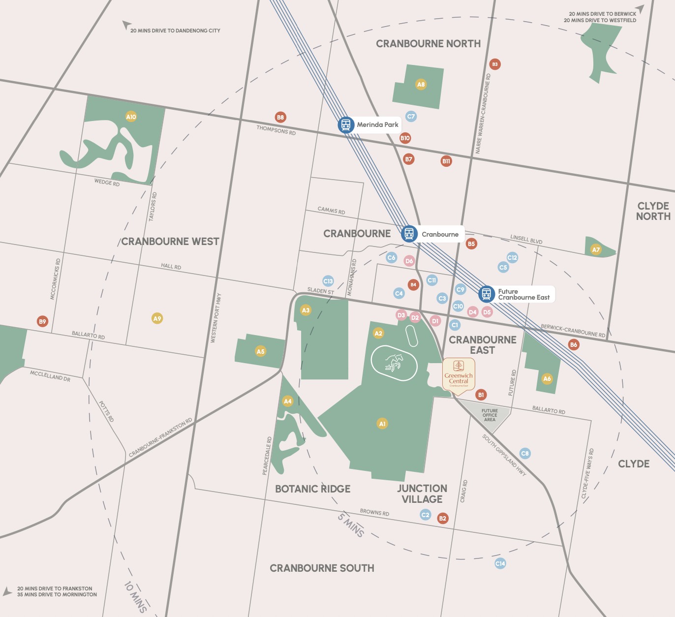 [Land for Sale] Greenwich Central Estate, Cranbourne East OpenLot